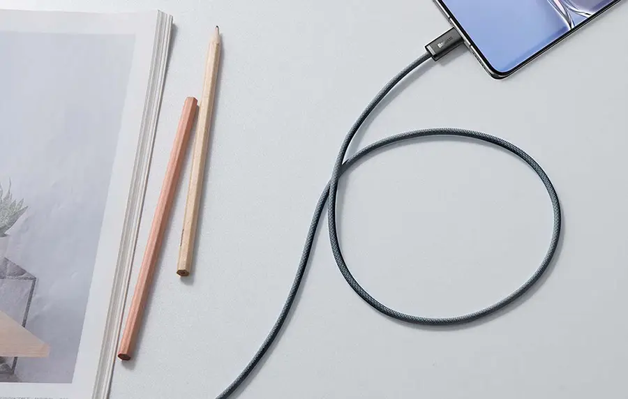 Kabel USB-C 100 W 1 m Baseus Dynamic Series CALD000216 szary